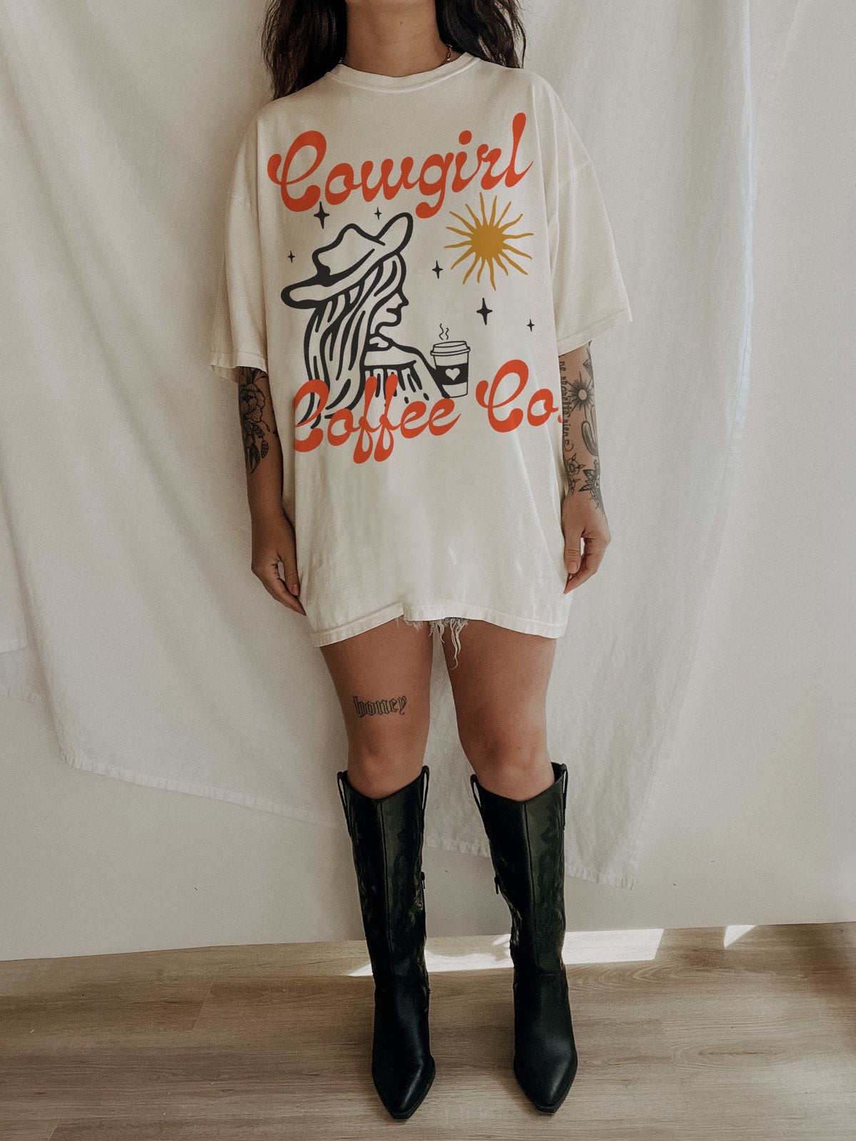 Vintage Cowgirl Coffee Co T-Shirt