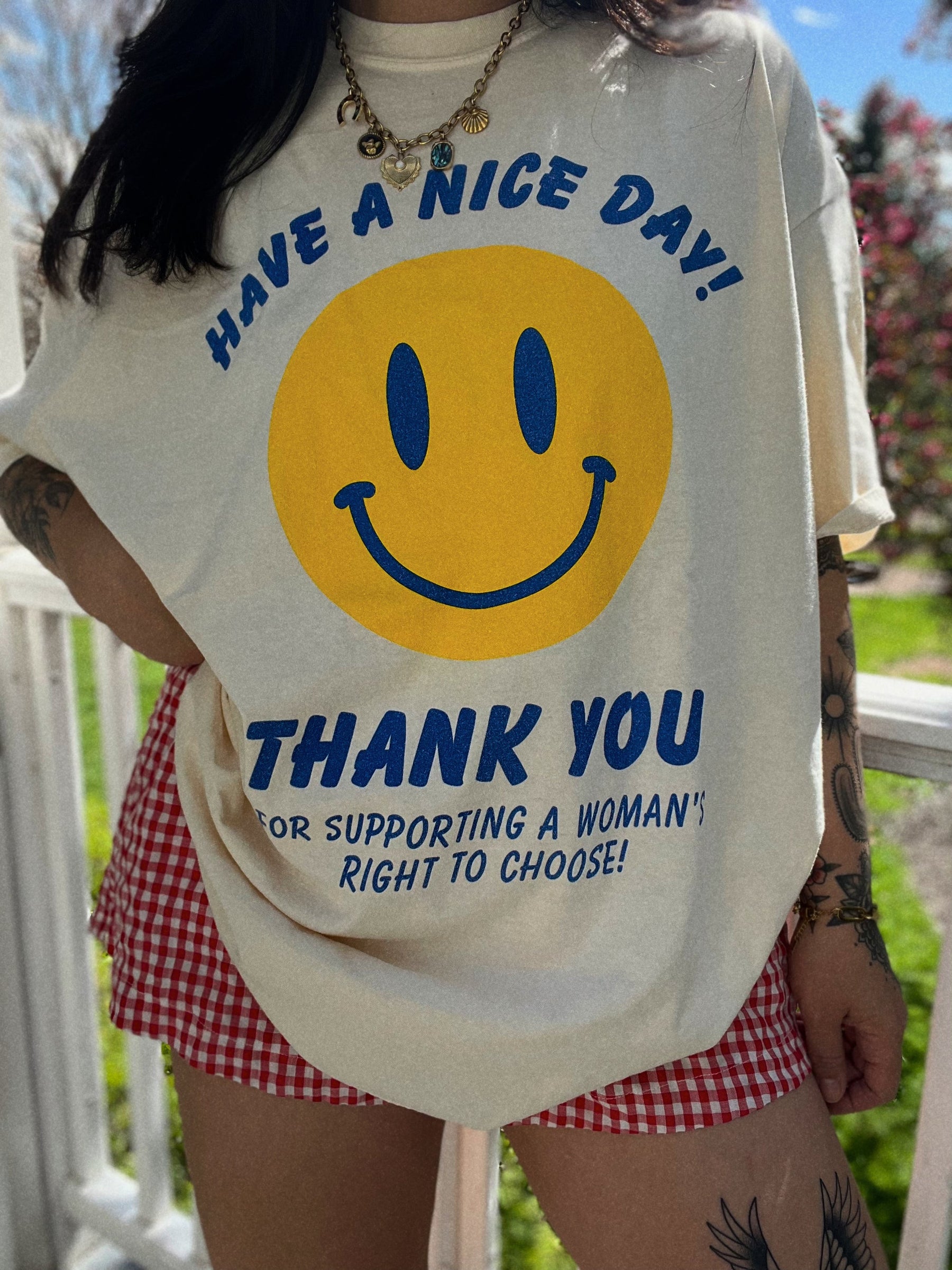 Vintage Have A Nice Day T-shirt