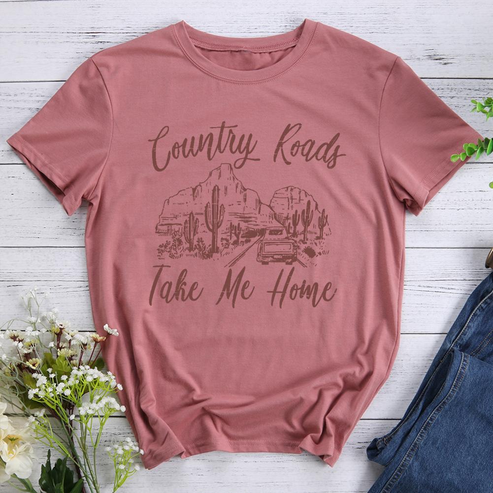 Country Roads Take Me Home Hiking T-shirt