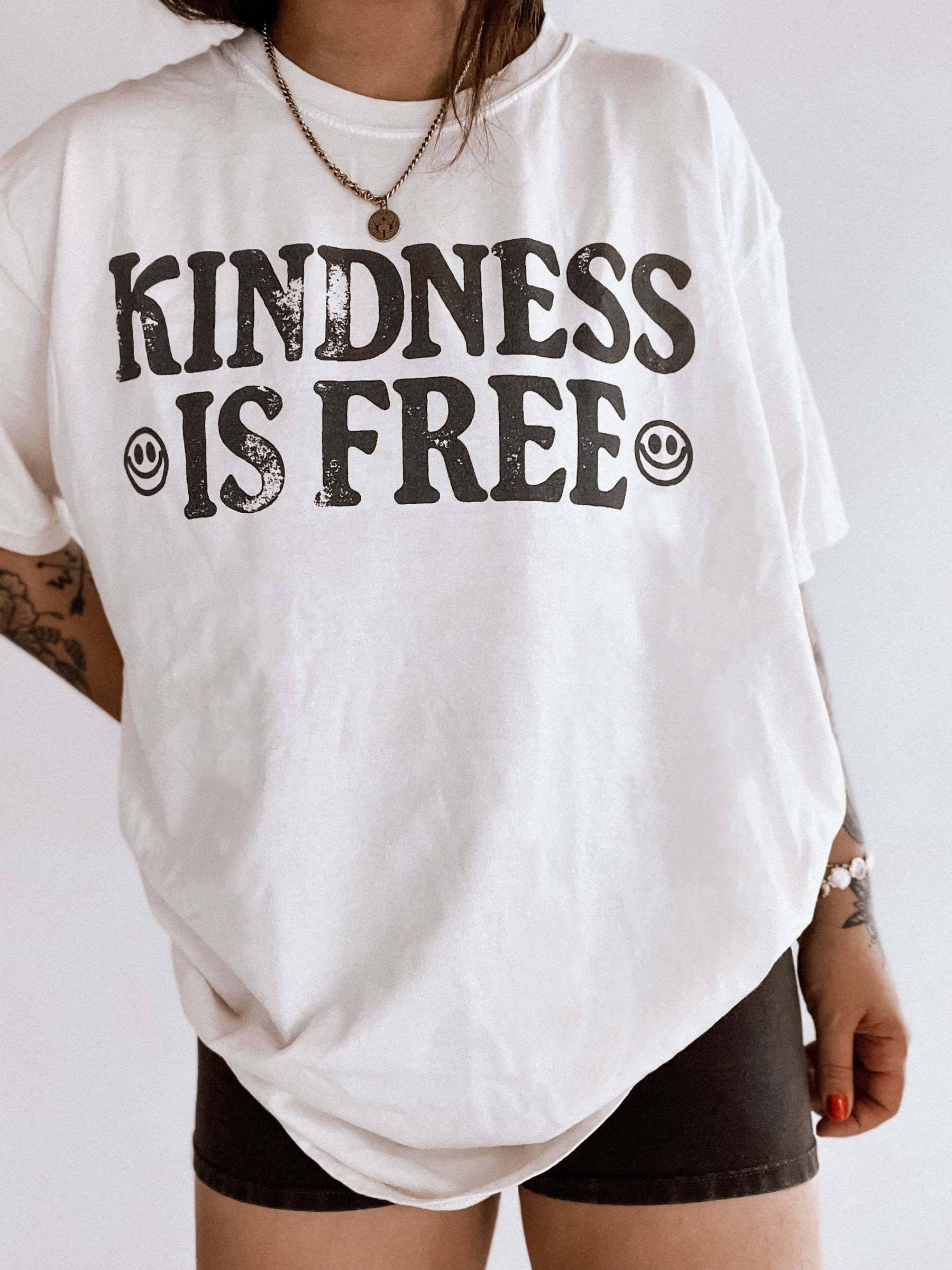 Vintage Kindness is Free T-shirt