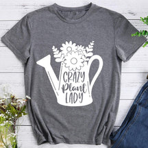 Crazy Plant Lady Hiking T-shirt