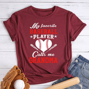 Grandma Baseball T-shirt