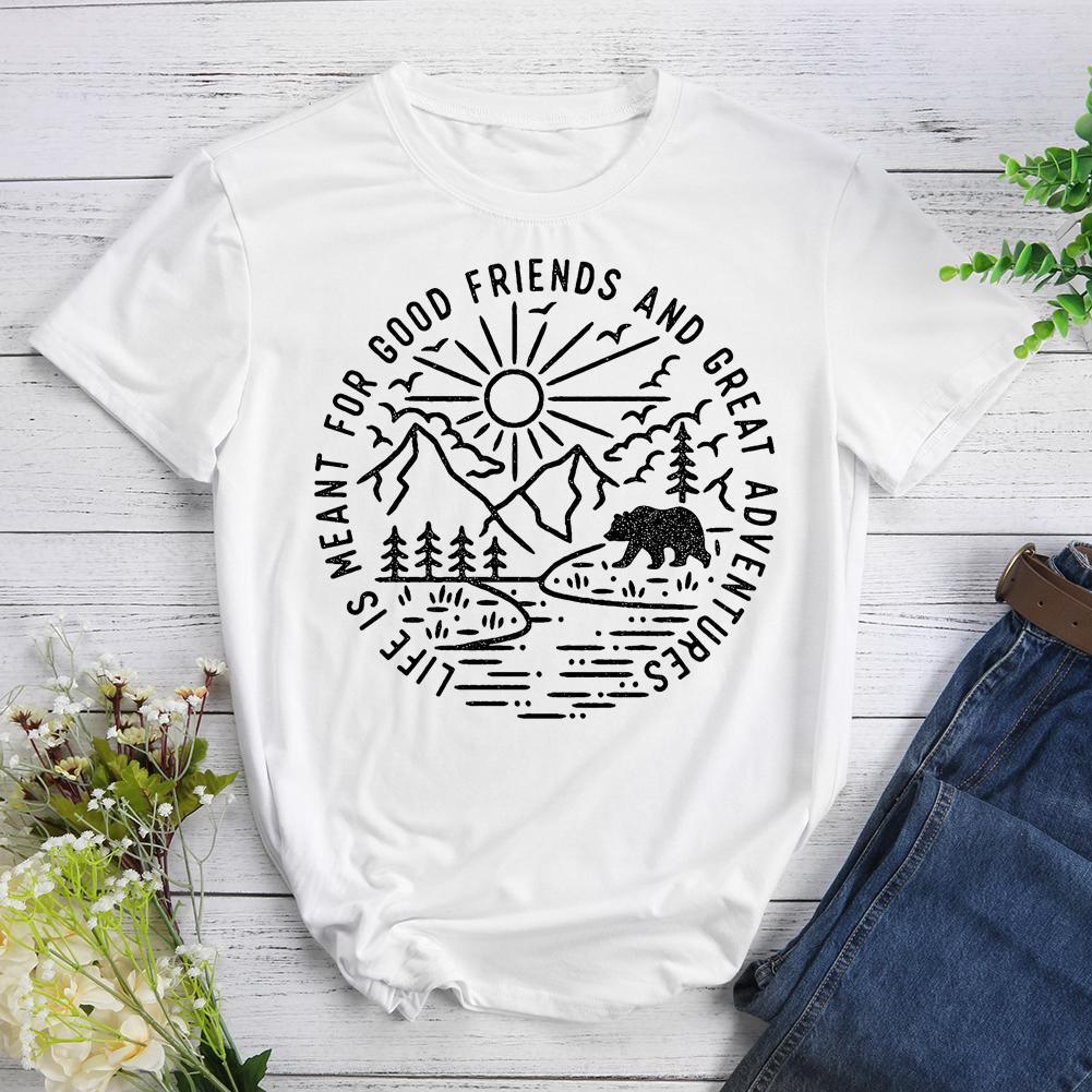 Mountains Are Calling Hiking T-shirt