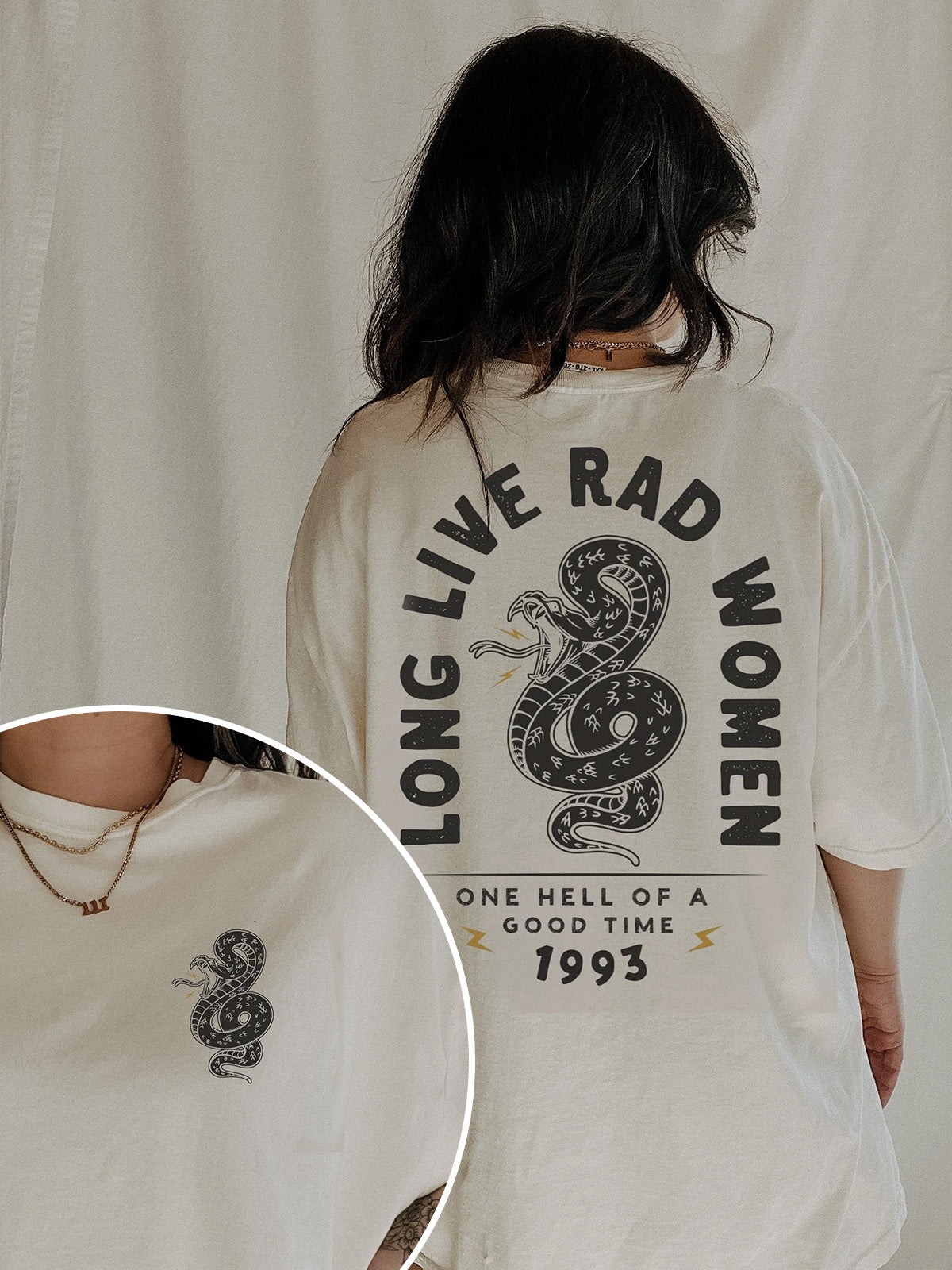 Vintage Long Live Rad Women T-Shirt