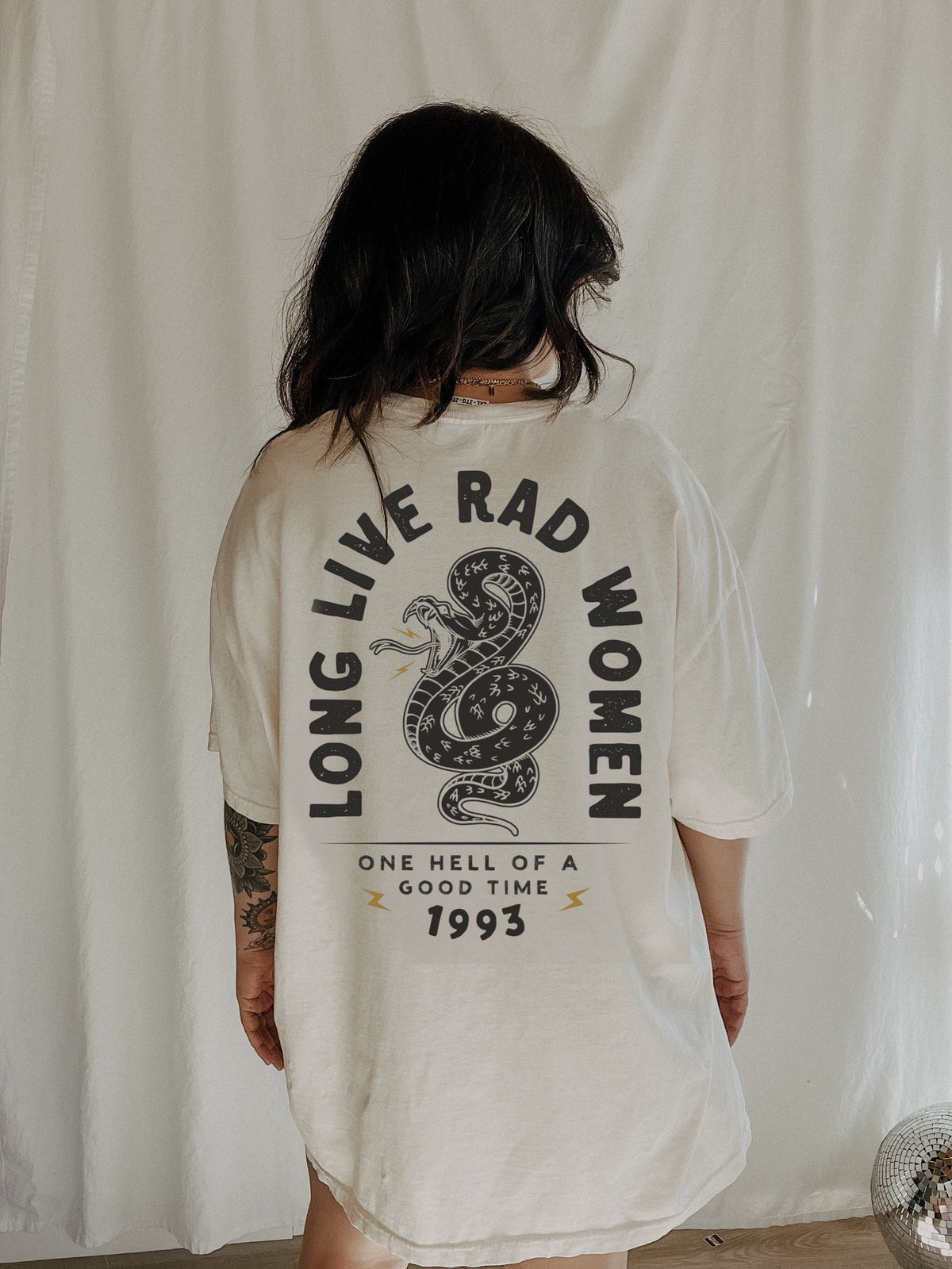 Vintage Long Live Rad Women T-Shirt