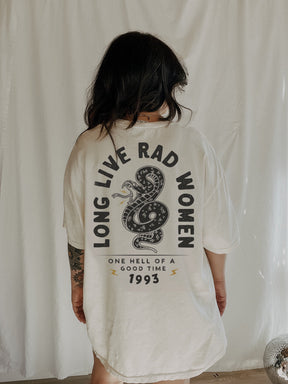 Vintage Long Live Rad Women T-Shirt