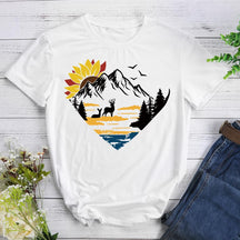 Heart Mountains Hiking T-shirt