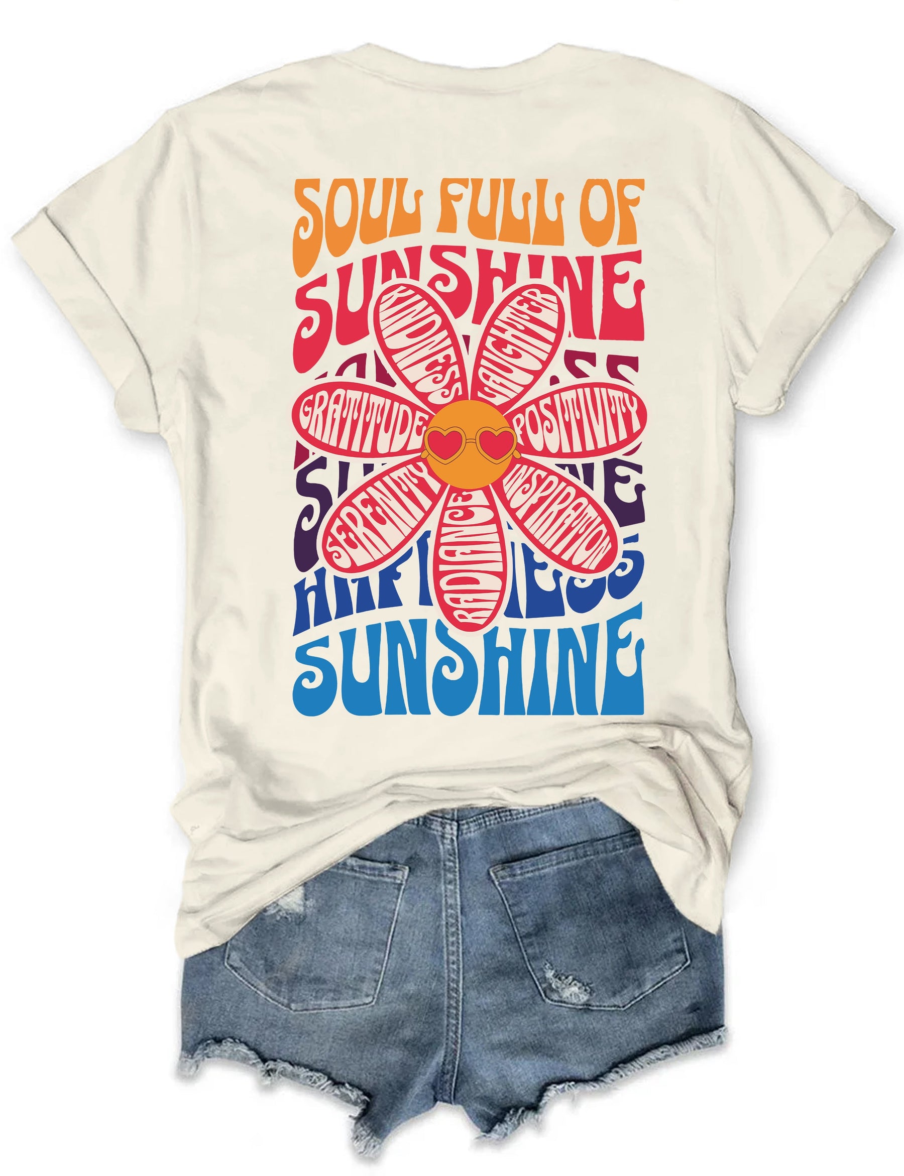 T-shirt Âme pleine de soleil