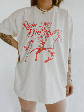 Vintage Ride or Die T-shirt