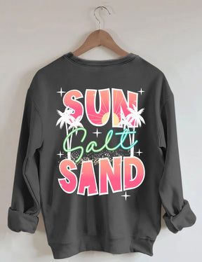 Sweat-shirt Soleil Sel Sable