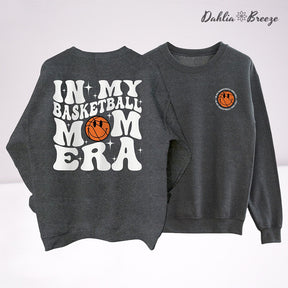 In My Basketball Mom Era Sport Mom Crewneck Sweatshirt