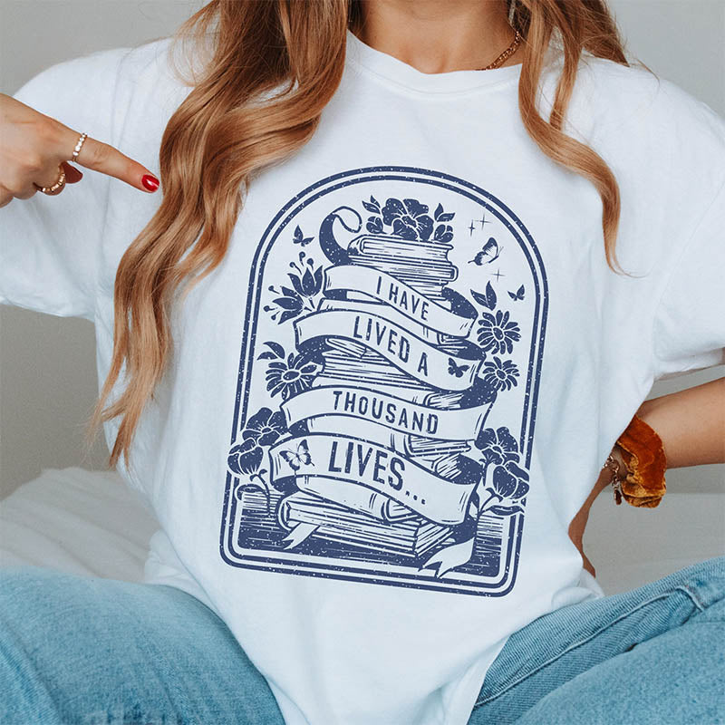 I Have Lived a Thousand Lives Vintage T-shirt