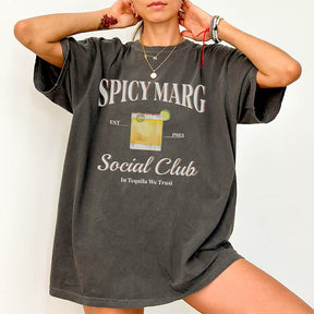 Spicy Marg Tequila Drinking Lover T-shirt