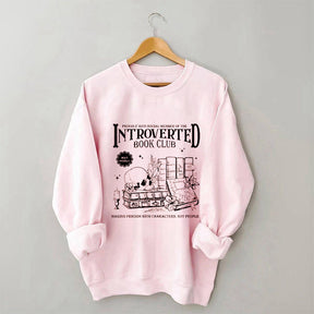 Introverted Book Club Sweatshirt