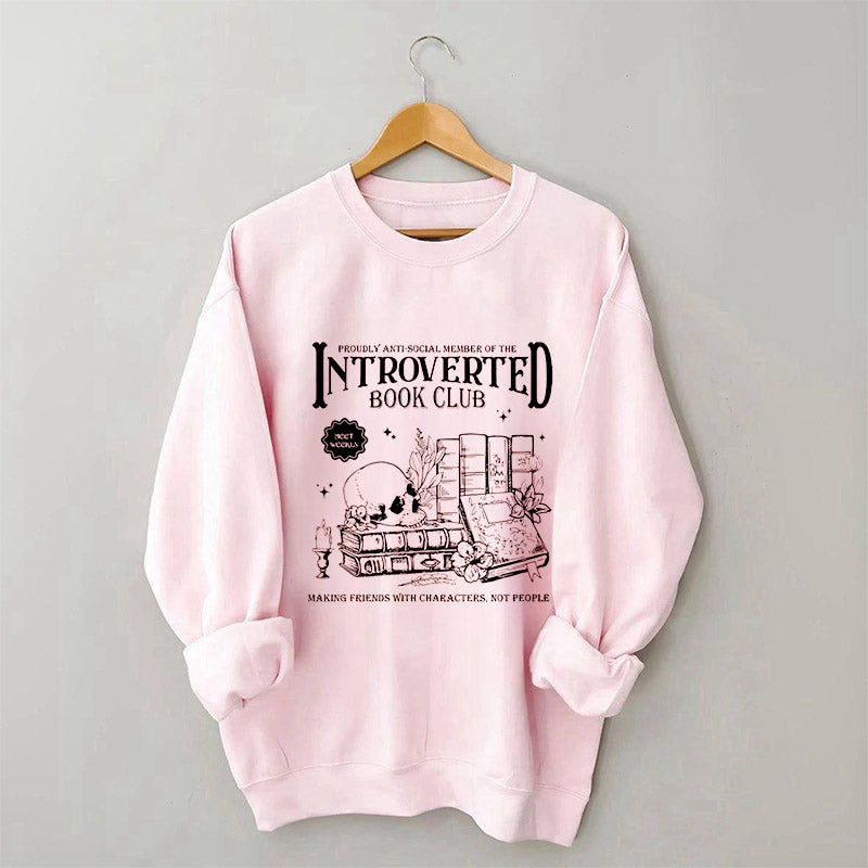 Introverted Book Club Sweatshirt