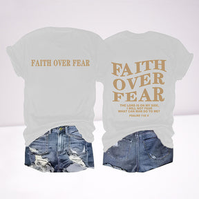 T-shirt FaithOver Peur