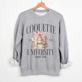 Coquette Aesthetic Book Lover Sweatshirt