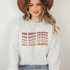 One More Chapter Book Lover Sweatshirt