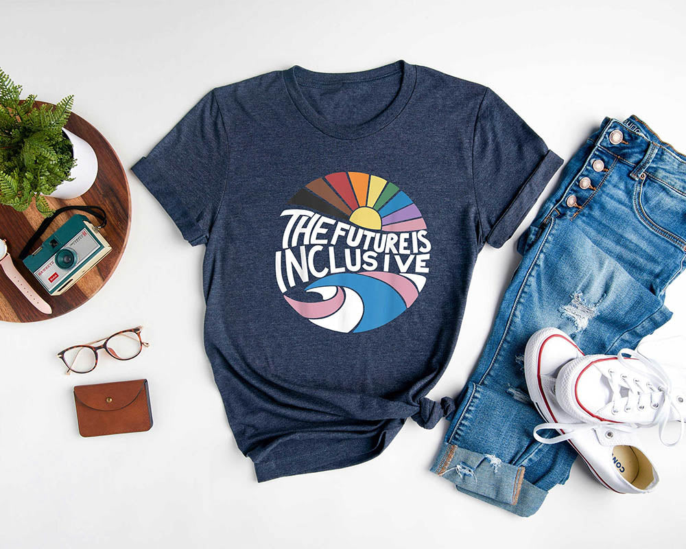 The Future Is Inclusive Rainbow T-shirt