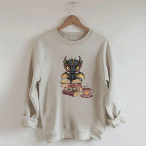 Fantasy Book Dragon Sweatshirt