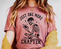 T-shirt Juste un chapitre de plus Lire plus de livres