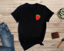 Strawberry Lover Cute Fruit T-shirt