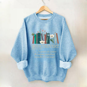 Booktrovert Book Lovers Sweatshirt