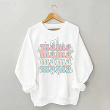 Easter Mama Print Sweatshirt