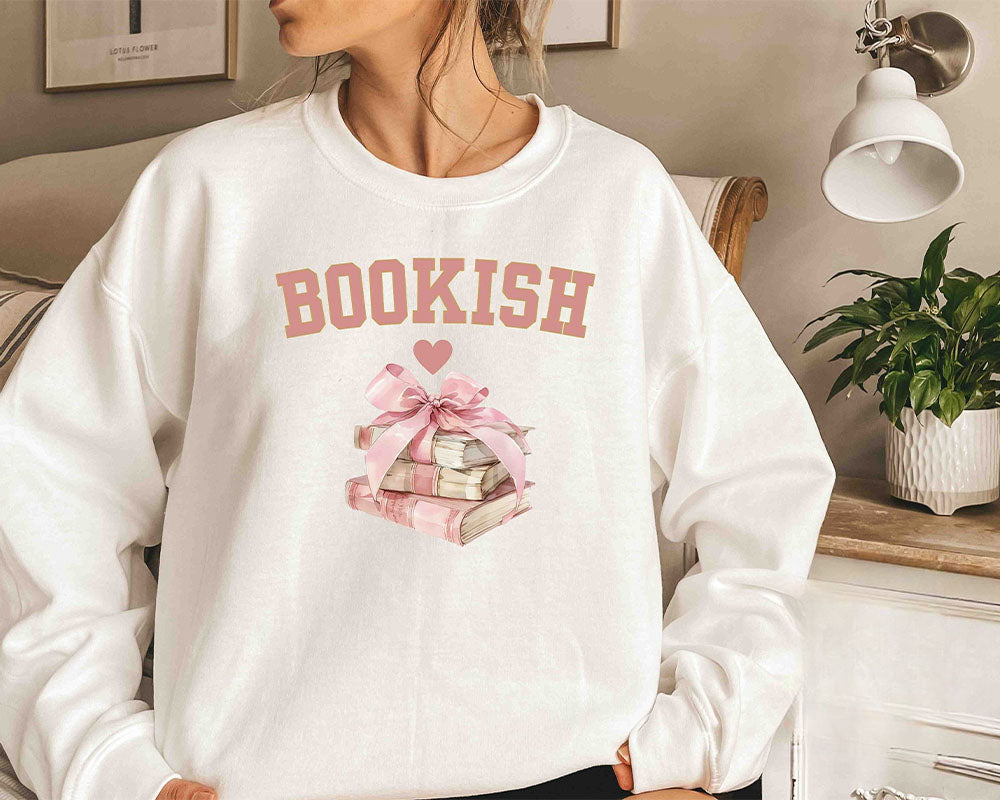 Coquette Book Lover Bookish Sweat-shirt