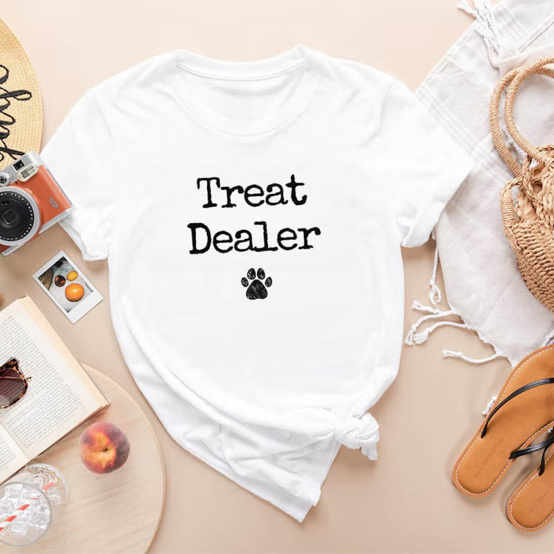 Treat Dealer Funny Dog Lover T-shirt