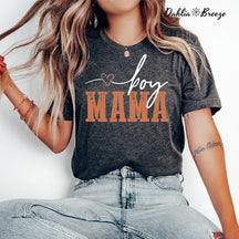 Retro Boy Mama T-shirt