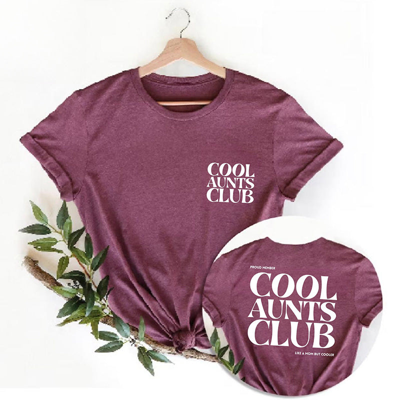 Cool Aunts Club Aunt T-shirt