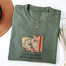 One Is A World Of Books T-shirt