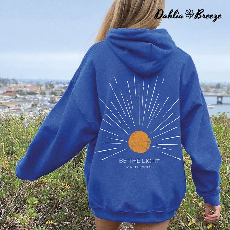 Be The Light Vintage Hoodie