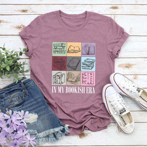 In My Bookish Era Reader Crewneck T-shirt