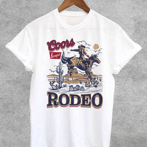 T-shirt vintage Coors Cowboy