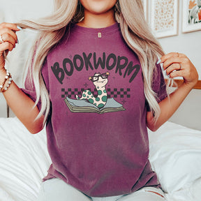 Retro Bookworm Book Lovers T-shirt