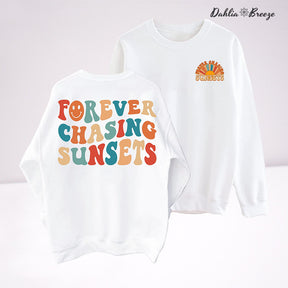 Forever Chasing Sunsets Crewneck Sweatshirt