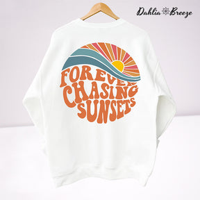 Forever Chasing Sunsets Crewneck Sweatshirt