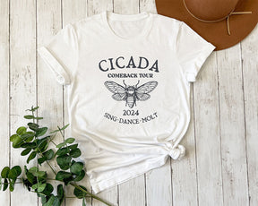 Le T-shirt de la tournée de retour des Cigadas