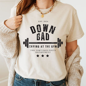 Down Bad GYM Trend T-shirt