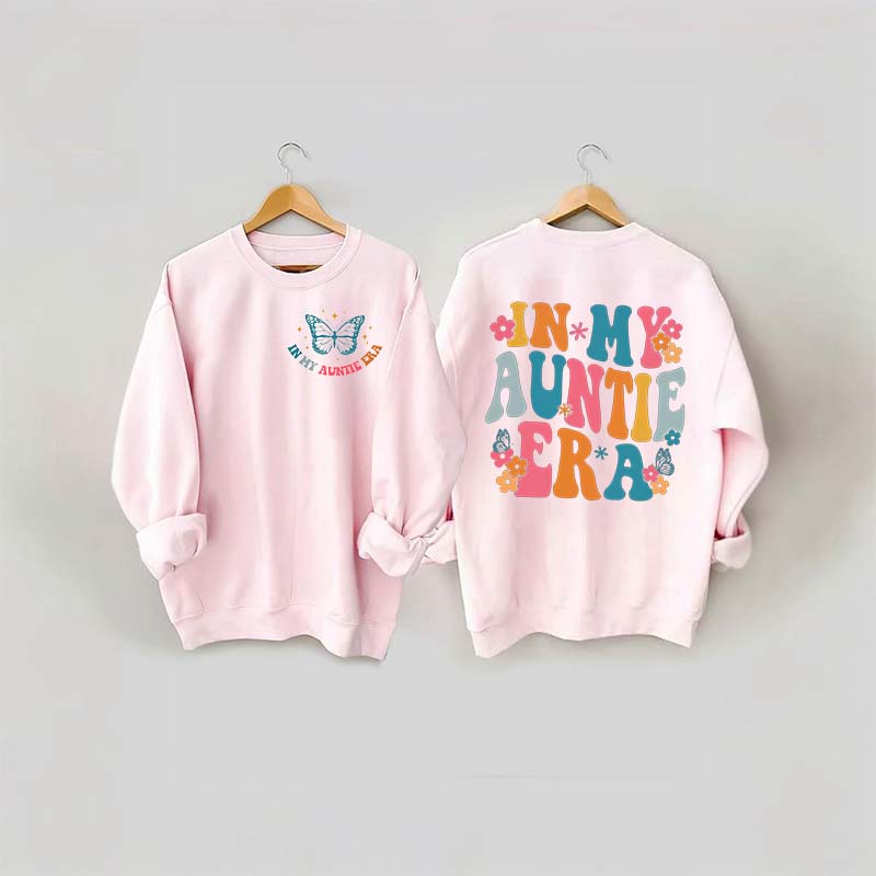 In My Auntie Era Cute Crewneck Sweatshirt