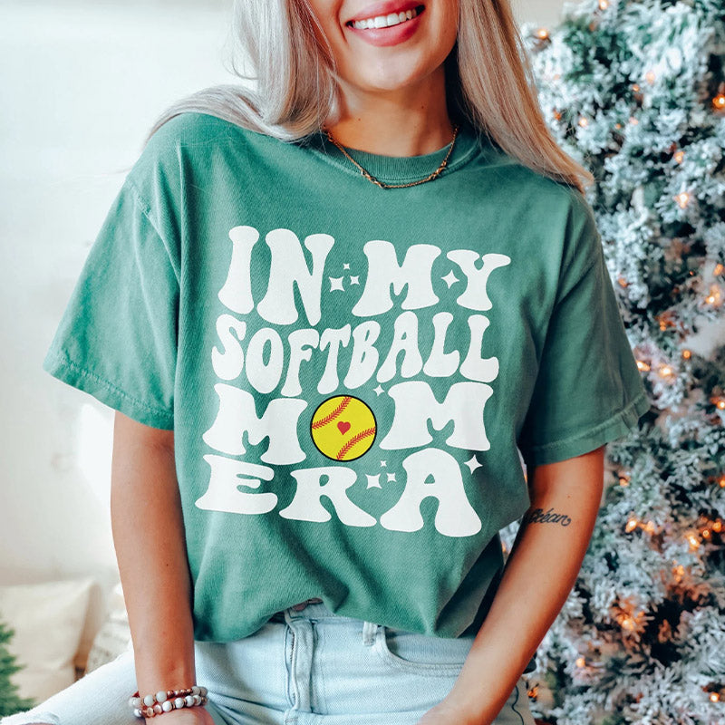 T-shirt Softball Mom Era