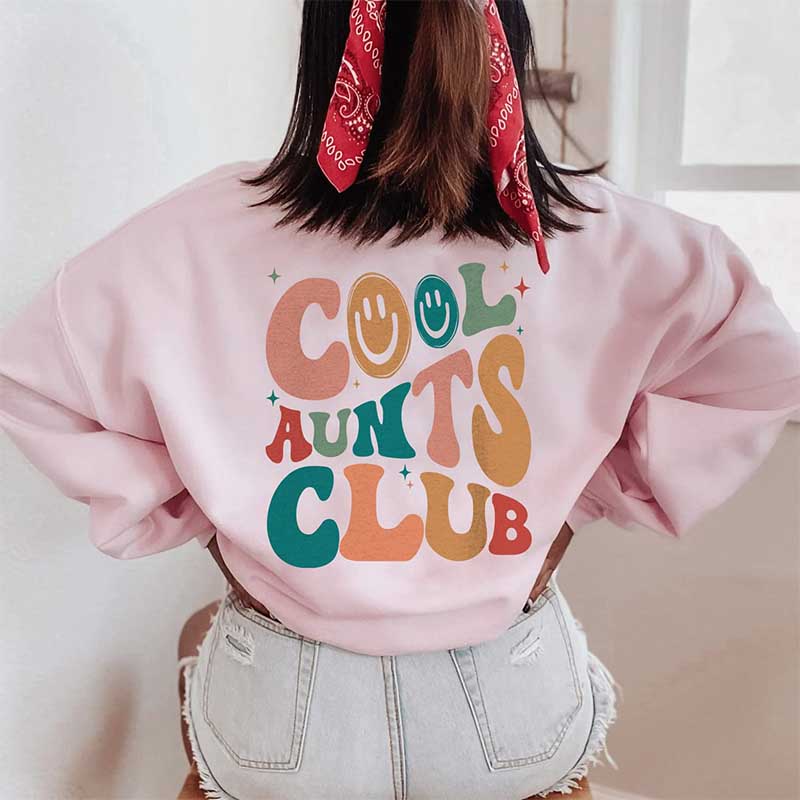 Cool Aunts Club Sweat-shirt Sourire drôle