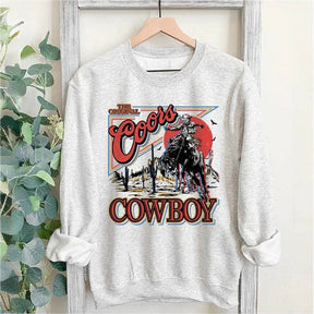 Coors Western Cowboy Sweatshirt