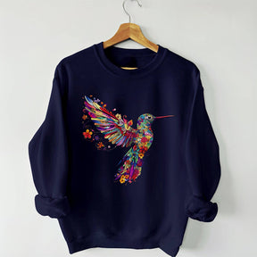 Bird Lover Hummingbird Sweatshirt