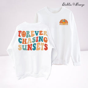 Forever Chasing Sunsets Crewneck Sweatshirt