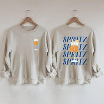 Spritz Letter Print Sweatshirt