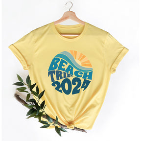 T-shirt d'été de vacances à la plage