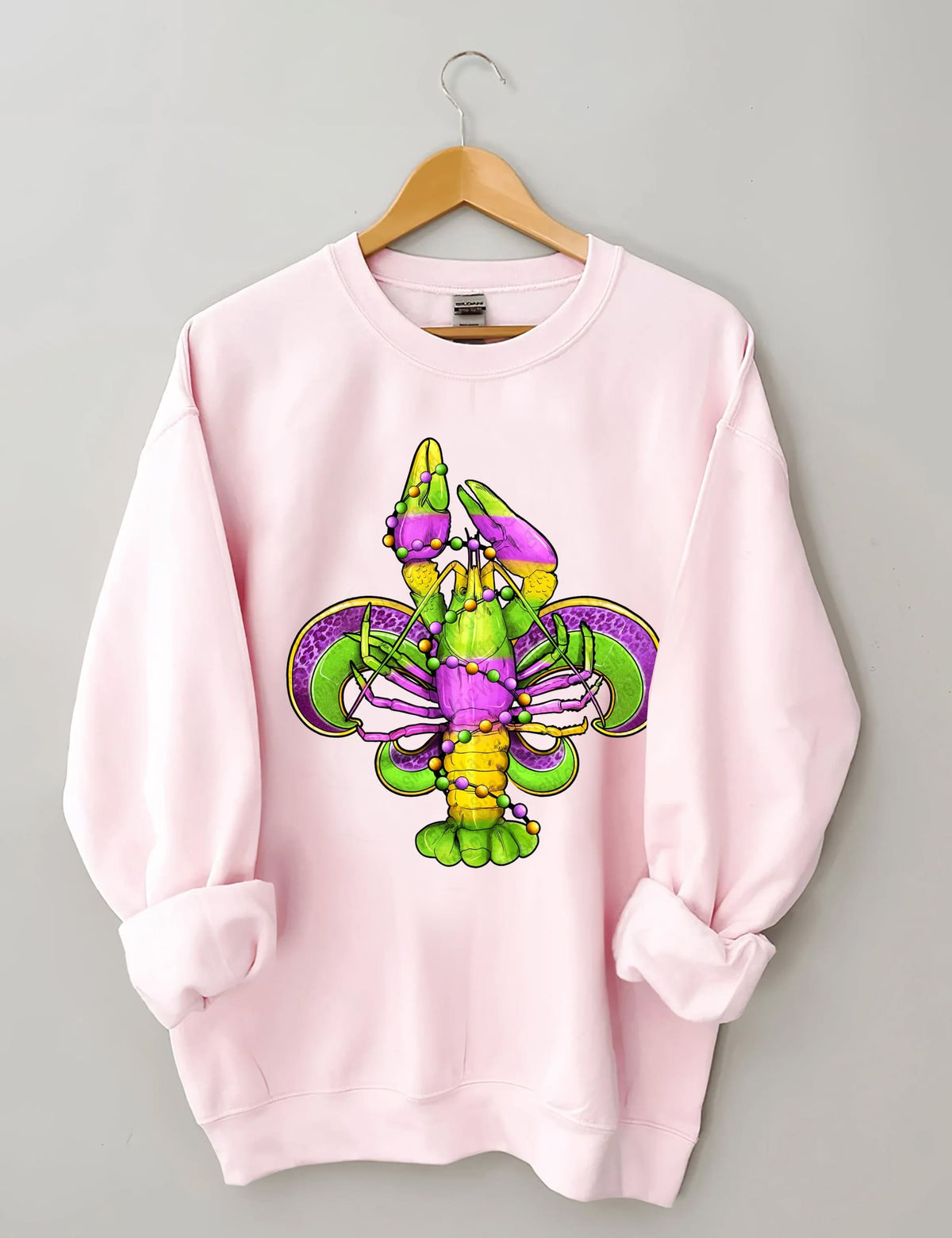 Mardi Gras Langusten Sweatshirt